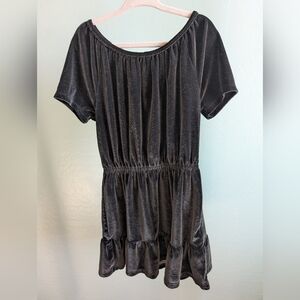 GAP Kids Black Velvet Dress